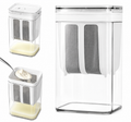Yogurt Filter Container | Greek Yogurt & Curd Strainer with Fine Mesh Filter